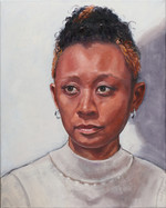 Ineza, oil on canvas